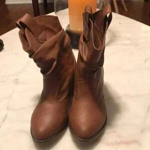 Charles Albert 100% Vegan Leather Modern Western Cowboy Boot 2.5 Inch Heel-7M